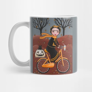 A Halloween Bicycle Ride Mug